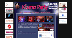 Desktop Screenshot of klamo.ch